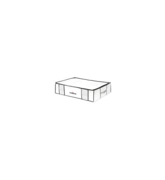 Housse de rangement 145l 65 x 50 x 16 cm - Compactor - Blanc