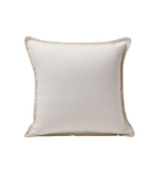 Housse De Coussin  Lin épais et point de feston Madura