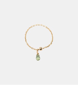 Bague Mia - Or 750‰ - Saphir vert clair YAY Paris