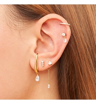 Piercing Atlantide - Nebuleuse Bijoux - Argent
