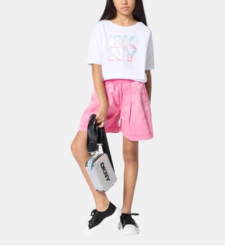 Short taille élastiquée - DKNY - Tulipe