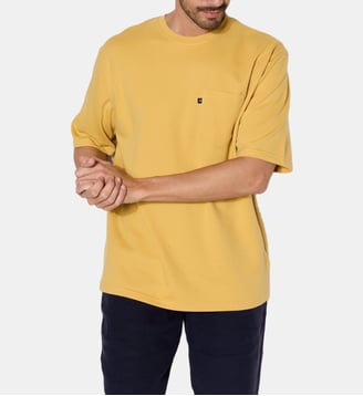 T-Shirt uni POCKET TEE - Chevignon - Ocre