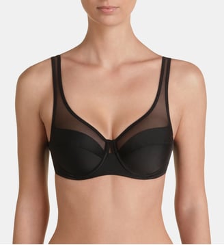 Soutien-gorge Emboîtant Avec Armatures Non Paddé Generous Classique - Dim - Noir