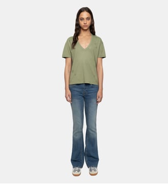 T-shirt Marta - Zadig&Voltaire - Vert tea