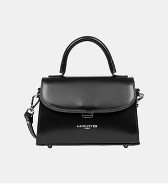 Mini sac cabas Suave Even cuir - Lancaster - Noir