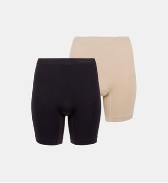Lot De Deux Shorts Anti-frottement Slimmers - Sans Complexe - Noir et skin