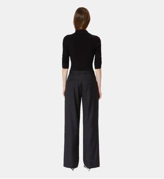 Pantalon large à chaîne - The Kooples - Black