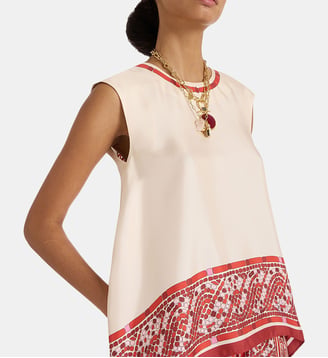 Top San Placee Cobra Red - La DoubleJ - Rouge