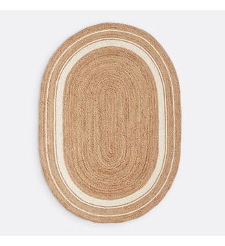 Tapis ovale en jute La Redoute Interieurs