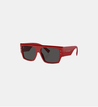 Lunettes de soleil Carré DG4459 - Dolce & Gabbana - Gris foncé