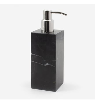 Distributeur de savon noir mat - Marbre - Bath Bazaar - Noir