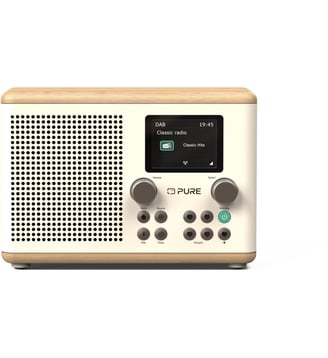 Radio DAB Classic H4 Cotton White - Pure - Blanc