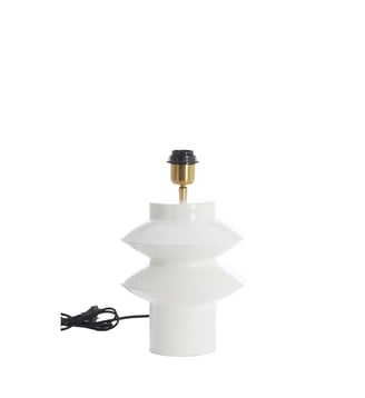 Pied de Lampe Petch - Light & Living - Blanc