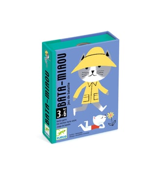 Jeux de cartes - Bata - Miaou - Djeco - Multicolore