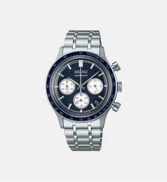 Montre Sport Bleu foncé SSB477P1 - Seiko - Argenté