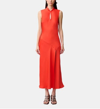 Robe midi fluide - Claudie Pierlot - Tangerine