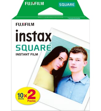Papier photo instantané Instax Square (x10) x2 - Fuji - Standard