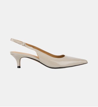 Escarpins Janet Cuir Brillant - Bons Baisers - Gris