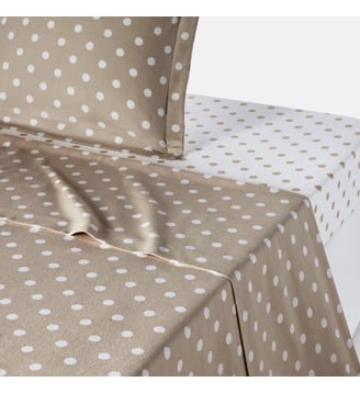 Drap flanelle imprimé pois La Redoute Interieurs