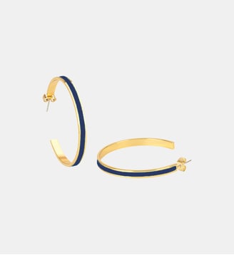 Créoles - Bangle Up - Bleu et doré