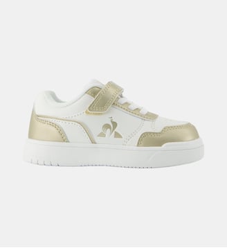 Sneakers bébé LCS Court Breaker - Le Coq Sportif - Optical white et champagne