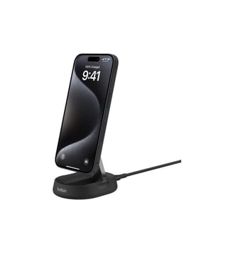 Chargeur induction support recharge 15W 2 en 1 pliable - Belkin - Standard