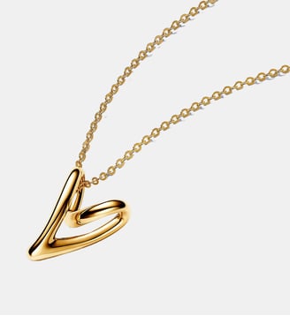 Collier à Pendentif Cœur de Forme Organique Pandora