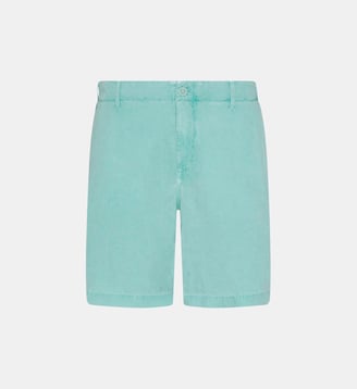 Bermuda en lin teinture minérale - Vilebrequin - Doré