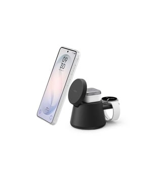 Station de charge Station de recharge 3-en-1 25W Qi2 Noir - Belkin - Noir