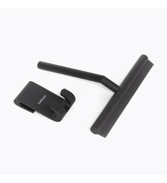 Raclette de douche en silicone noir - FLOW - Bath Bazaar - Multicolore