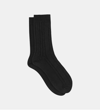 Lot de 2 paires de Chaussettes Mi-Hautes Bambou Dim
