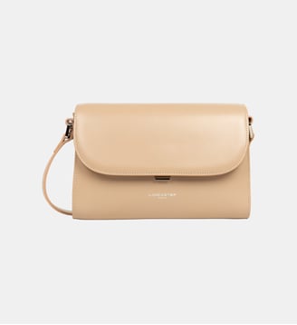 Sac trotteur Suave Even en cuir - Lancaster - Beige foncé