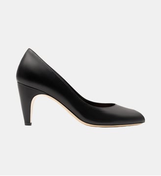 Picco - Escarpins En Cuir Nappa Noir - Parallèle - Noir
