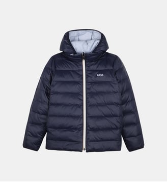 Doudoune réversible - BOSS Kidswear - Bleu délavé