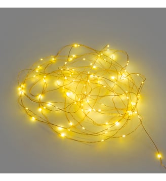 Guirlande lumineuse LED - AM.PM - Laiton