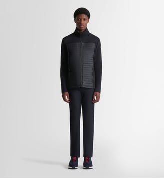 Doudoune Aspon II courte en néoprène et nylon matelassé - Fusalp - Noir