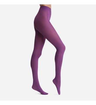 Collant opaque 50D Dim x IDLF - Dim - Violet
