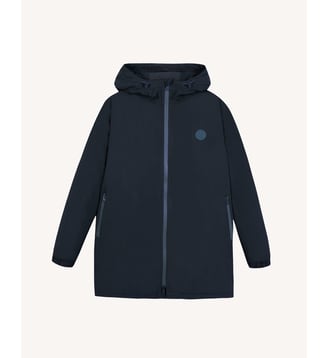 Parka en toile - Faguo - Bleu marine