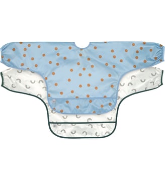 Lot de 2 bavoirs - Lassig - Bleu