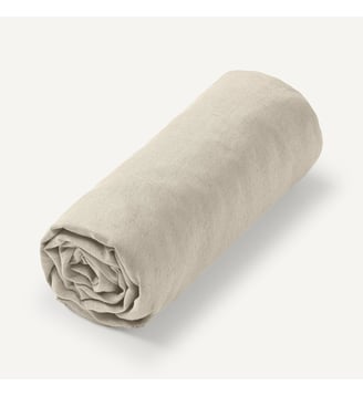 Drap-housse lin lavé AM.PM