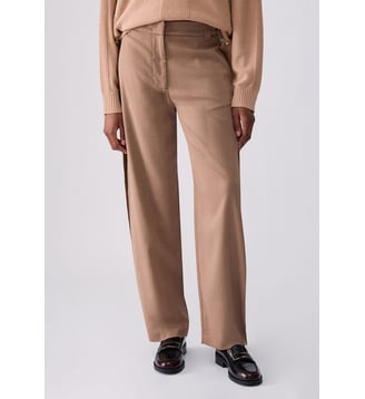 Pantalon ballon en tissu resca - Liu Jo - Camel