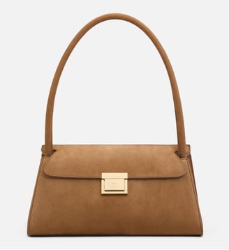 Petit Sac Mimi unisexe en Cuir de Veau - AMI Paris - Caramel