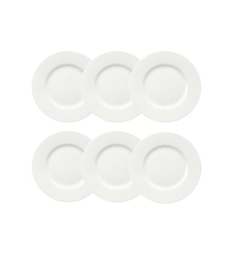 Assiette à dessert Set 6pcs - Villeroy & Boch - Blanc