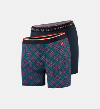Lot de 2 boxers longs en coton Le Slip Francais