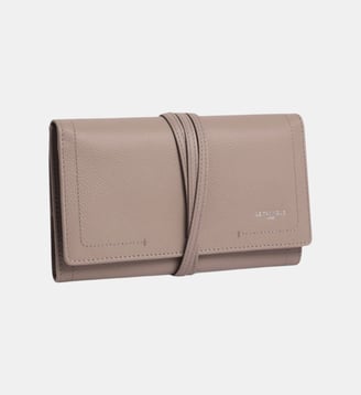 Coffret bijoux de voyage en cuir - Le Tanneur - Gris fossile