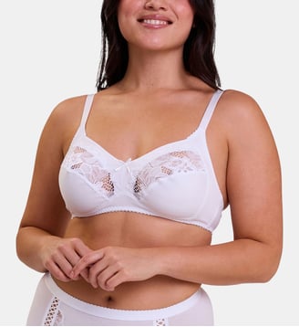 Soutien-gorge Coton d'Arum - Sans Complexe - Blanc