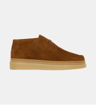 Boots Conrad Cuir Suédé - Bobbies - Camel