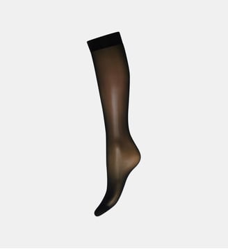 Mi-bas Individual 10D Knee-Highs - Wolford - Noir