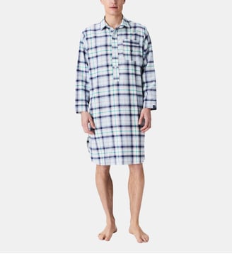 Chemise Grand-Père en flanelle de coton - Enzo - Arthur - Glace