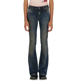 Bootcut Jeans Low Waist 1969 D-Ebbey - Diesel - Bleu foncé